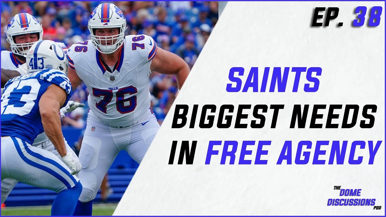 How Will The Saints Attack The Offseason? | The Dome Discussions Podcast Ep. 38