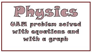 UAM Problem with a Graph