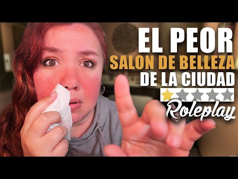 ASMR Facial en el PEOR Salon de Belleza de la CIUDAD Roleplay | Murmullo Latino