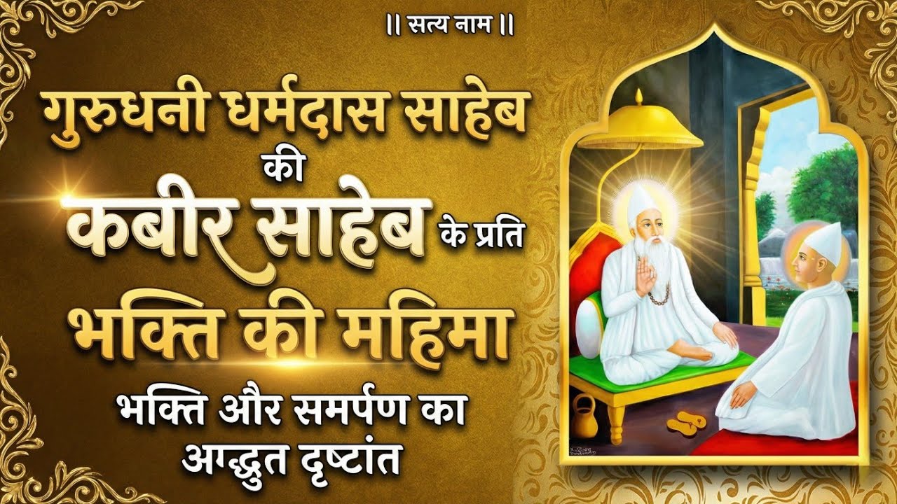 गुरुधनी धर्मदास साहबे की कबीर साहेब के प्रति भक्ति