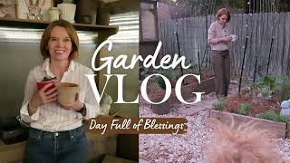 Friday Night Under the Garden Lights | Planting Fall Flowers & Finding Peace