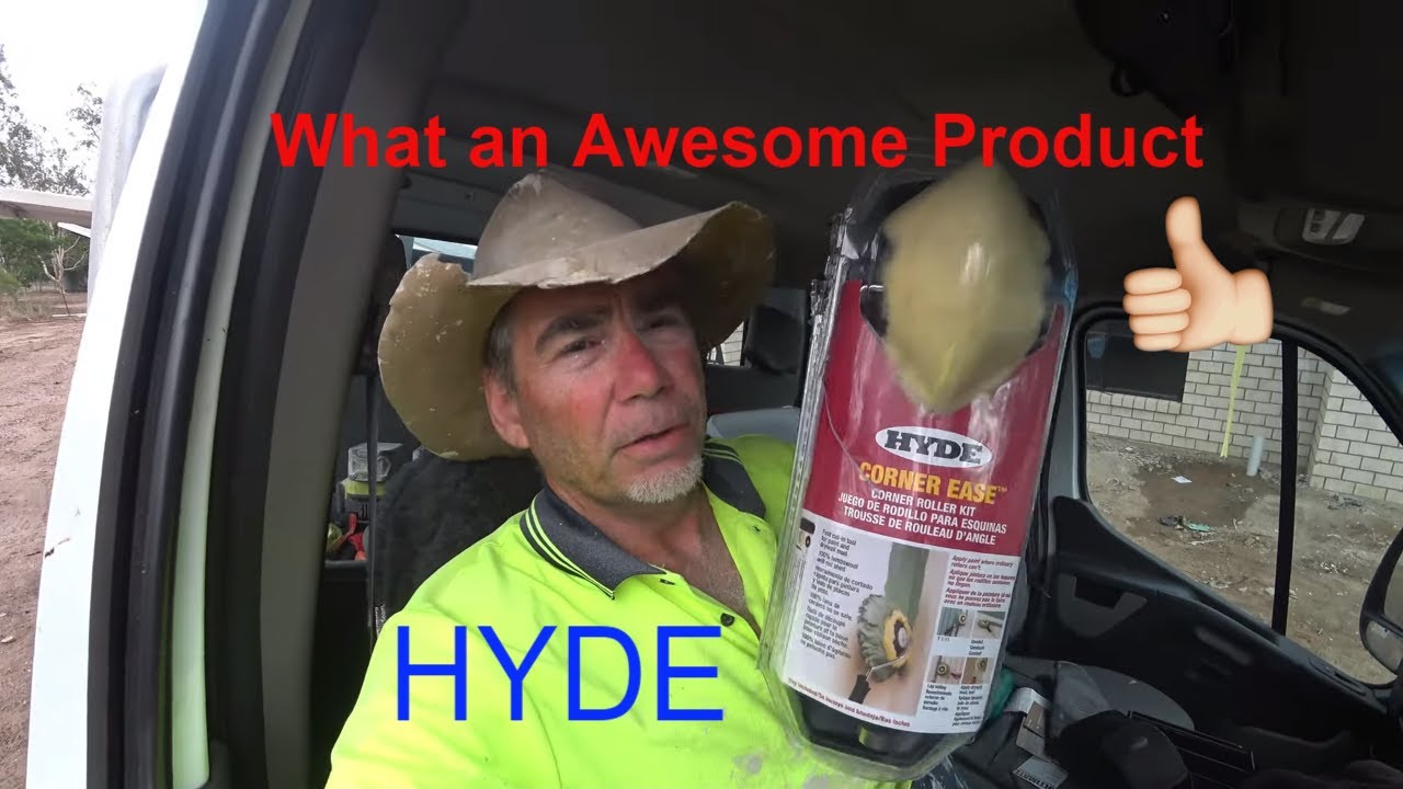 Hyde Corner Ease lambswool Roller reviewed by a professional painter YouTube