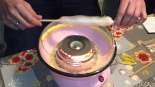 Zuckerwattemaschine für Zuhause - richtige Technik screenshot 2