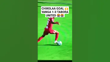 Chikola Goal Vs Yanga 1 3 Tabora United Football Yangasc Wasafi Gamond Simbasc Billwallace 