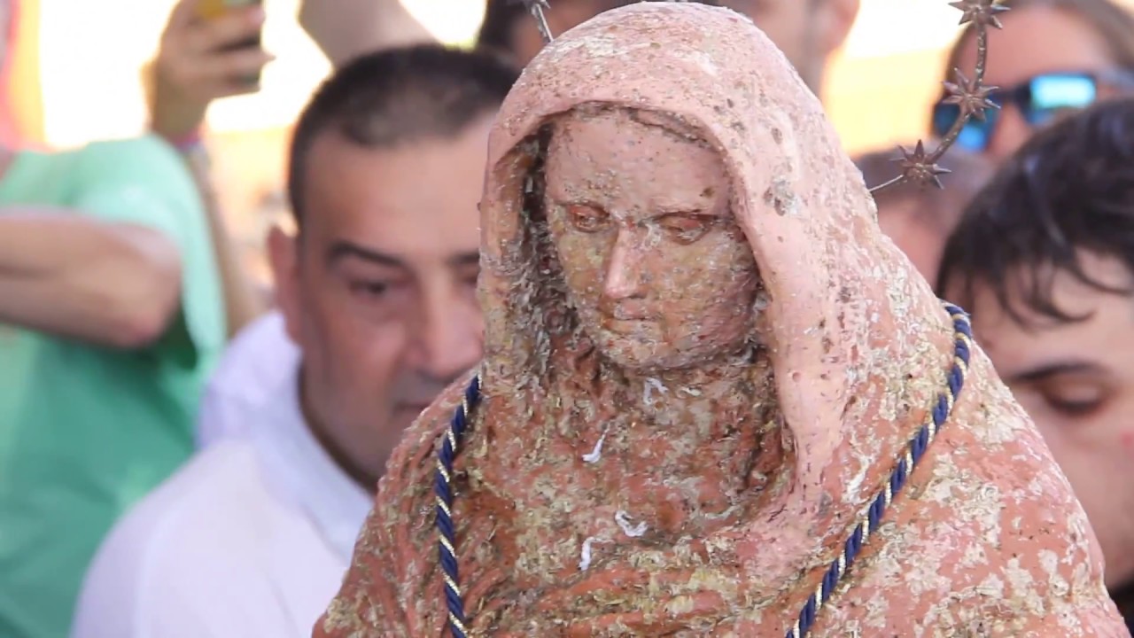 La Romería Marítima de la Virgen de la Palma congrega a miles de algecireños