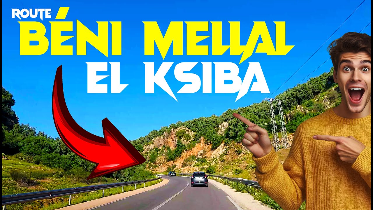 Route de Béni Mellal - El Ksiba : Paysages Magnifiques du Moyen Atlas