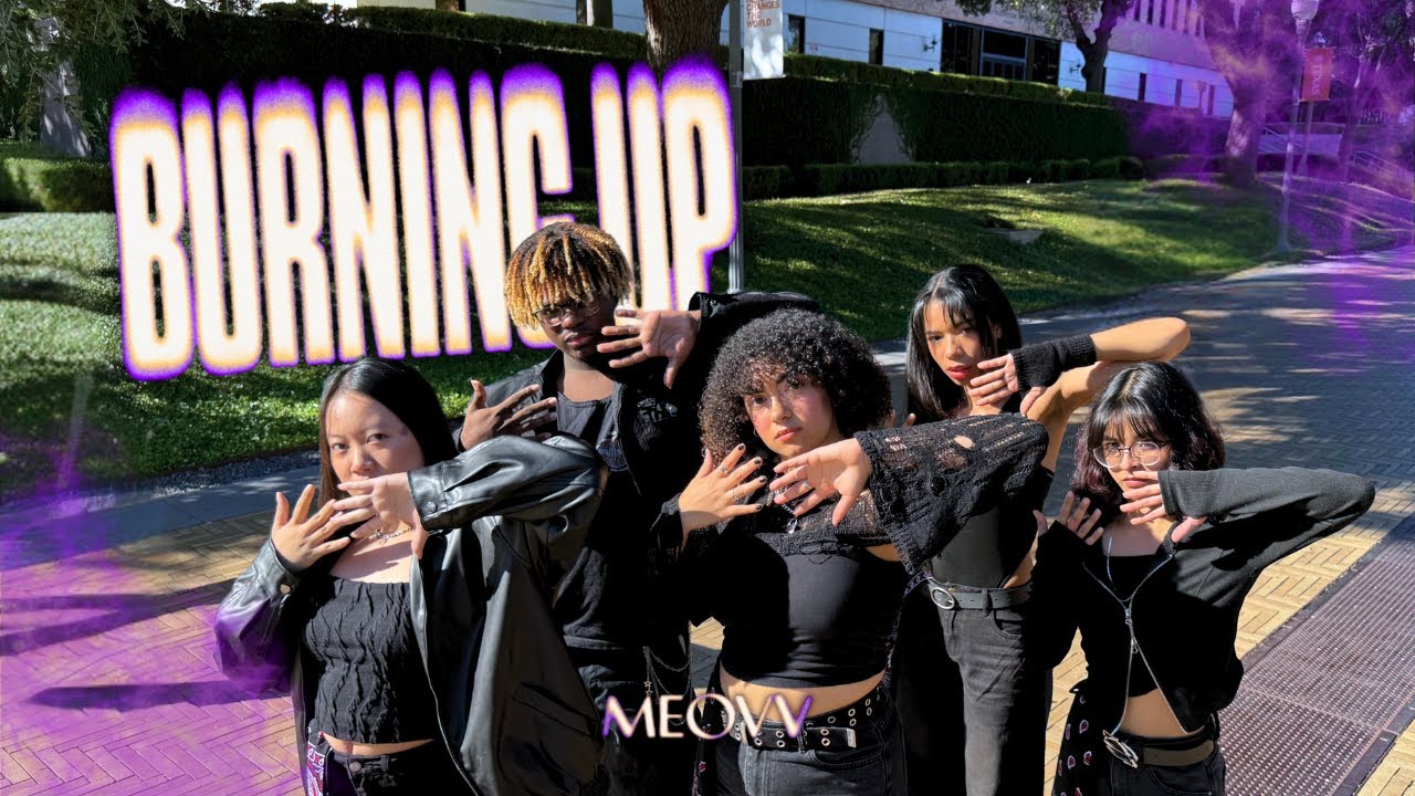 [24 HOUR CHALLENGE | K-POP IN PUBLIC] MEOVV(미야오) - ‘BURNING UP’ Dance Cover by Kontrol Crew Texas