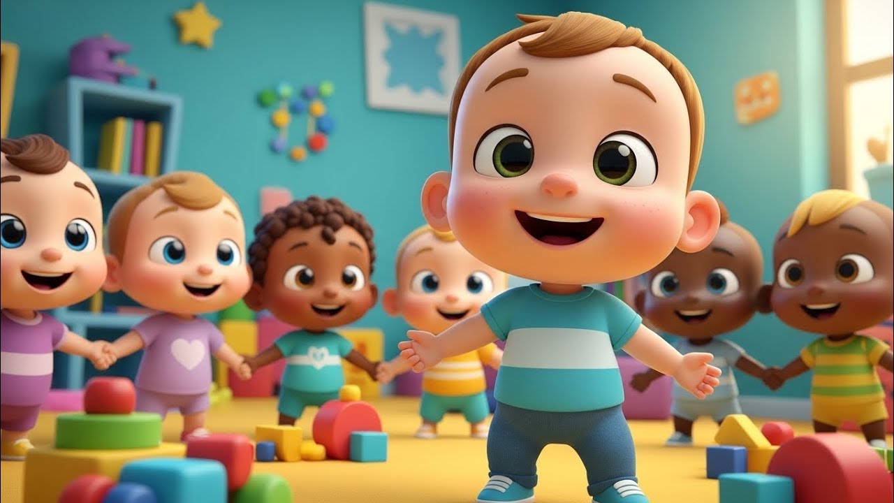 Sharing Makes Happy Friends Play | Learning Kindness Through Playtime Songs | Kids Rhymes