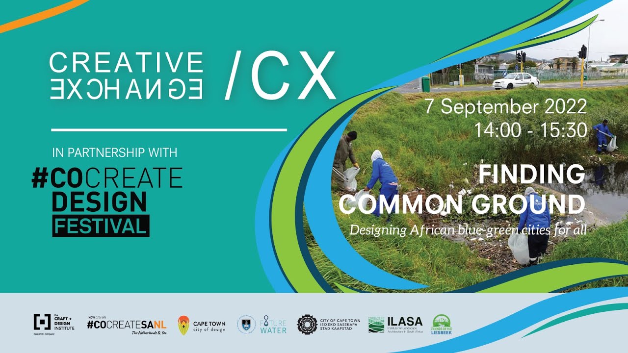 Creative Exchange: Finding common ground – Designing African blue-green cities for all