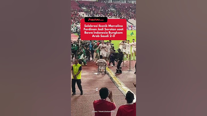 Selebrasi Ikonik Marselino Ferdinan Jadi Sorotan Saat Bawa Indonesia Bungkam Arab Saudi 2-0 #shorts