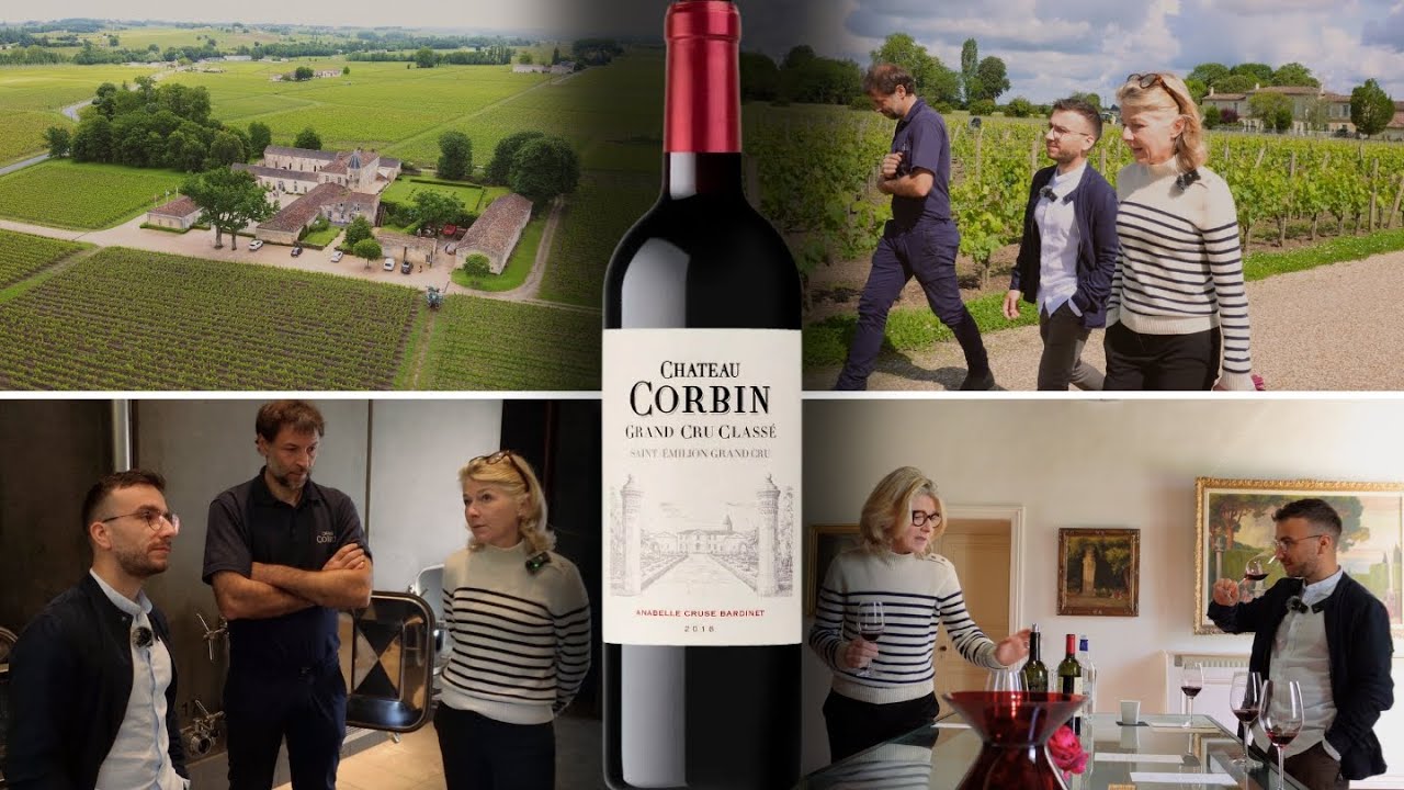 Visiting Château Corbin in Saint-Émilion