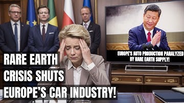 Europe’s Auto Industry GRINDS TO A HALT — Austria & Italy Join Germany in Massive Shutdown! Tariffs