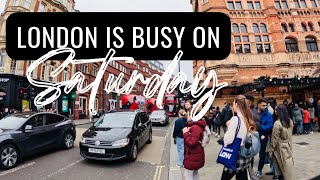 🇬🇧 London is Busy Day time on Saturday | Volg 29