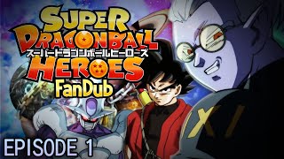 Super Dragon Ball Heroes Episode 1 - English Fandub Prison Planet Arc
