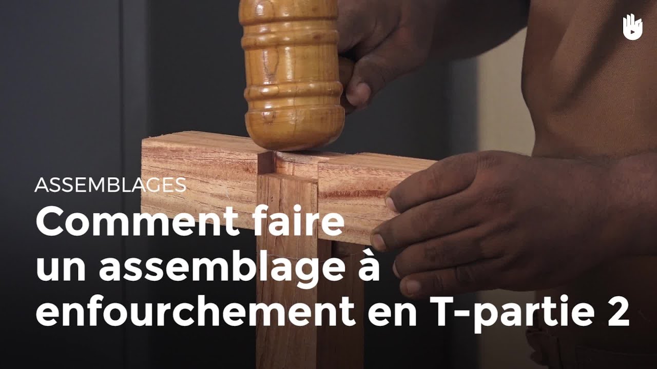 Comment faire un assemblage à enfourchement en T - partie 2 | Menuiserie