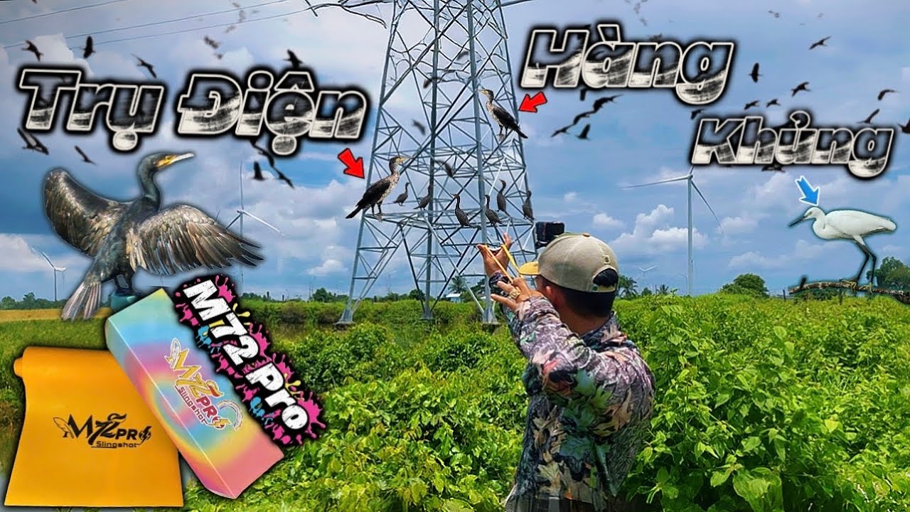 Dùng Thun Mới M72 Pro Đi Săn Và Hạ Khủng Lồ Đen 1Kg Và Cái Kết Dư Mồi … || Trung Ku Nhí