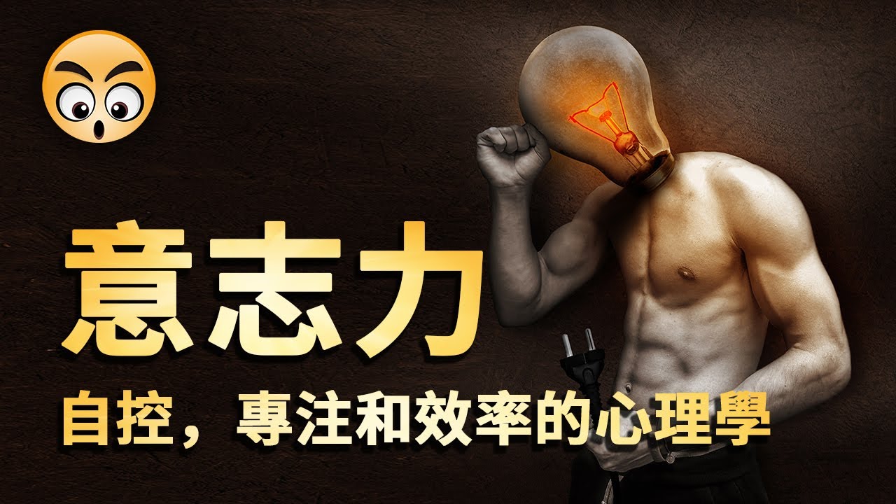 知识分享【意志力】幫助提升效率和自控力的心理學/2021 - YouTube