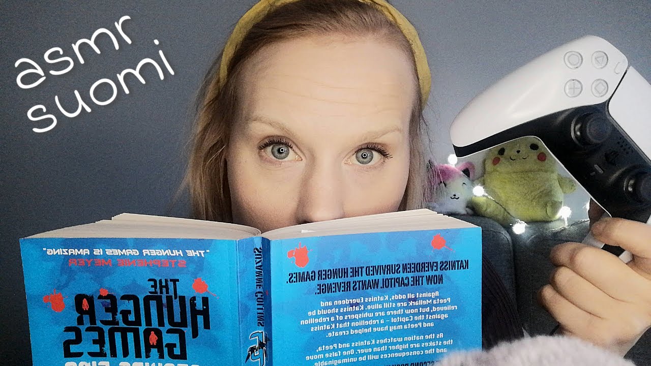 i've been reading and gaming 🎮📘asmr suomi
