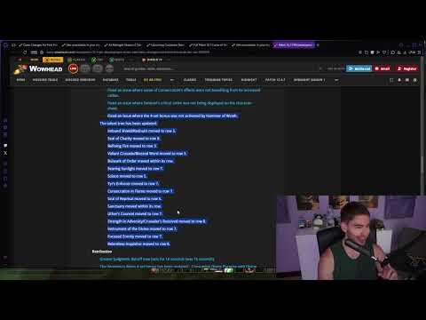 Tank Tuning! Blood DK Tier Set Fixed? Big Prot pally rework?!