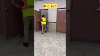 BUC-EE'S World Famous Cleanest Restrooms 😱#fyp #texas #entertainment #shorts #bucees