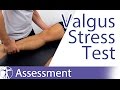 Varus and Valgus Elbow Stress Tests - YouTube