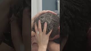 His And Her Shampooing Massage #asmr #relaxing #calming #sleep #tingles #massage #asmrsound #hair