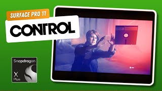 Control — Surface Pro 11 (Snapdragon X Plus 16GB) — FPS Performance Test