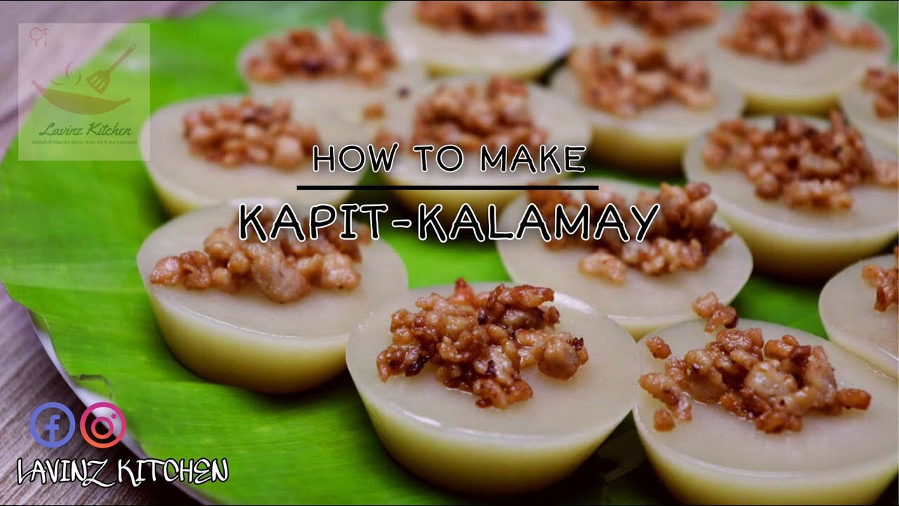 How to make KapitKalamay KapitKalamay (Sticky Glutinous Rice Flour