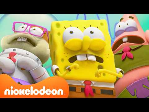Kamp Koral | SpongeBob-momenten in Koraal Kamp die fout gingen! 🤣 | 1 uur | Nickelodeon Nederlands
