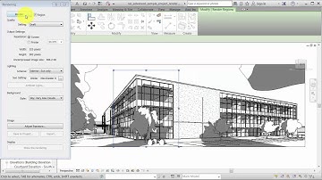 Revit 2017 Daylight Rendering