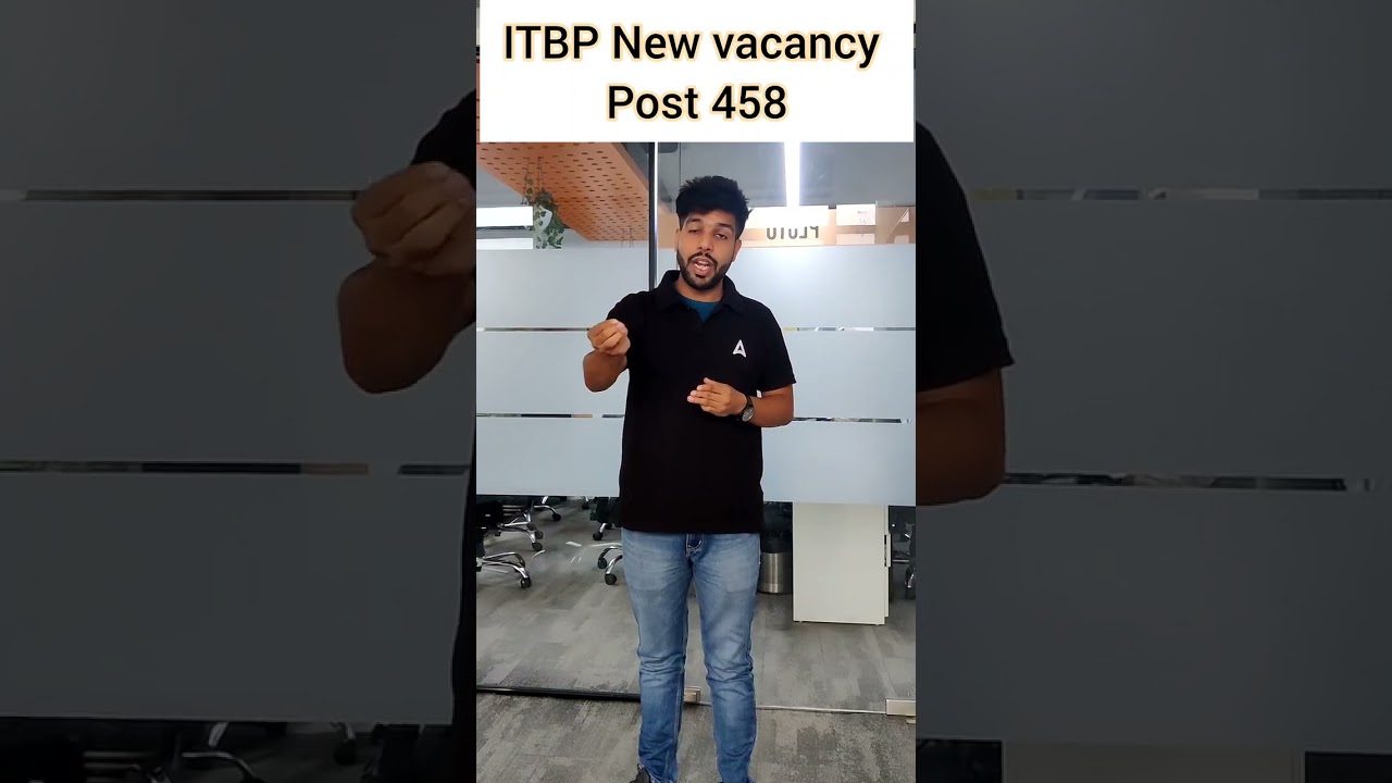 ITBP New vacancy 458 Post/ 10 th pass