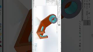 ​SolidWorks 3D CAD Tutorial: Slotted Angled Bracket Design #cad
