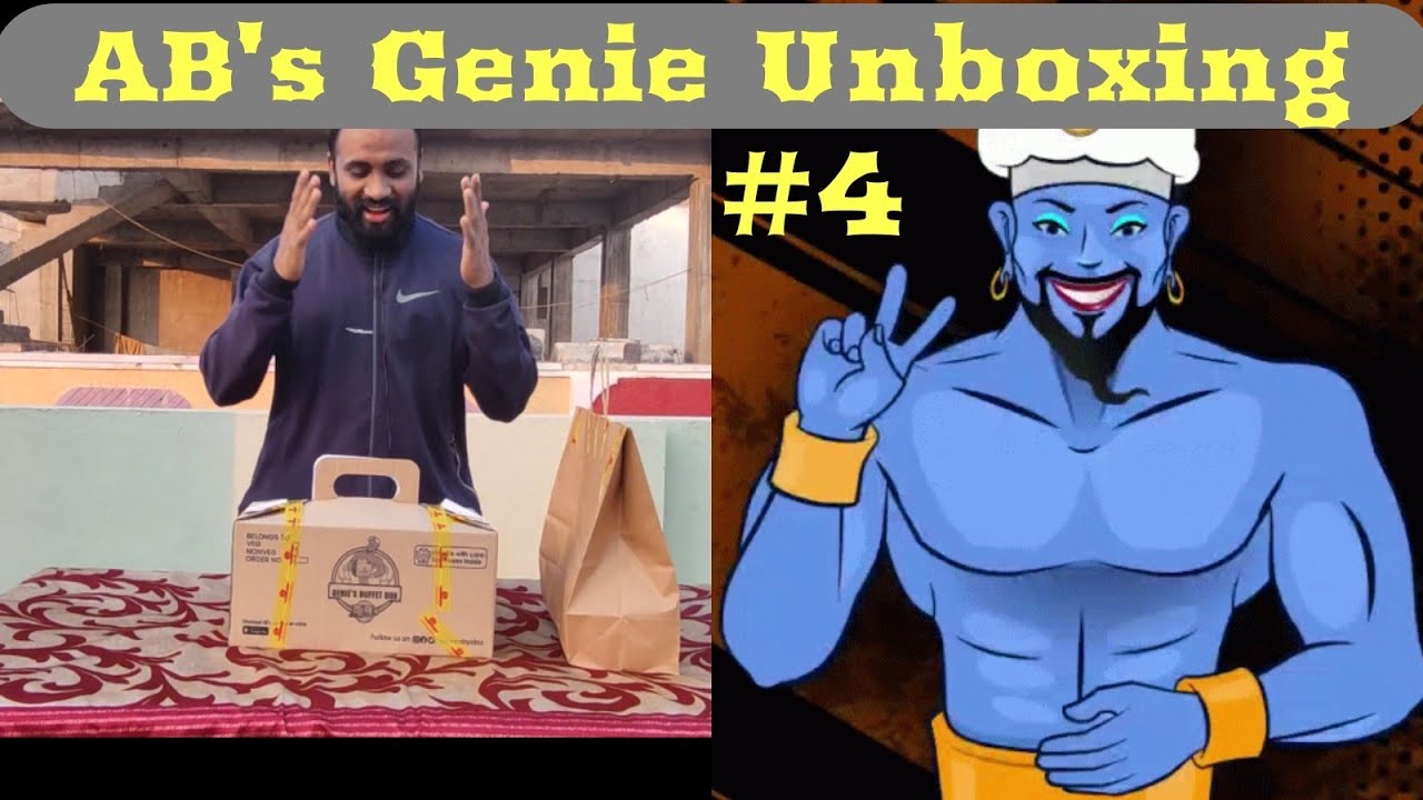 AB's  Genie Box Unboxing || Absolute Barbecue || Family Box || Hyderabad Food Walks ||