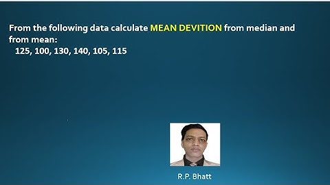 Mean deviation from mean||statistics||Optional mathematics||Grade 9