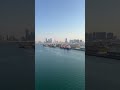 Вид с порта на город (Абу-Даби)
