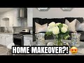 Kitchen & Living Room Transformation| Mom’s Gift from Me