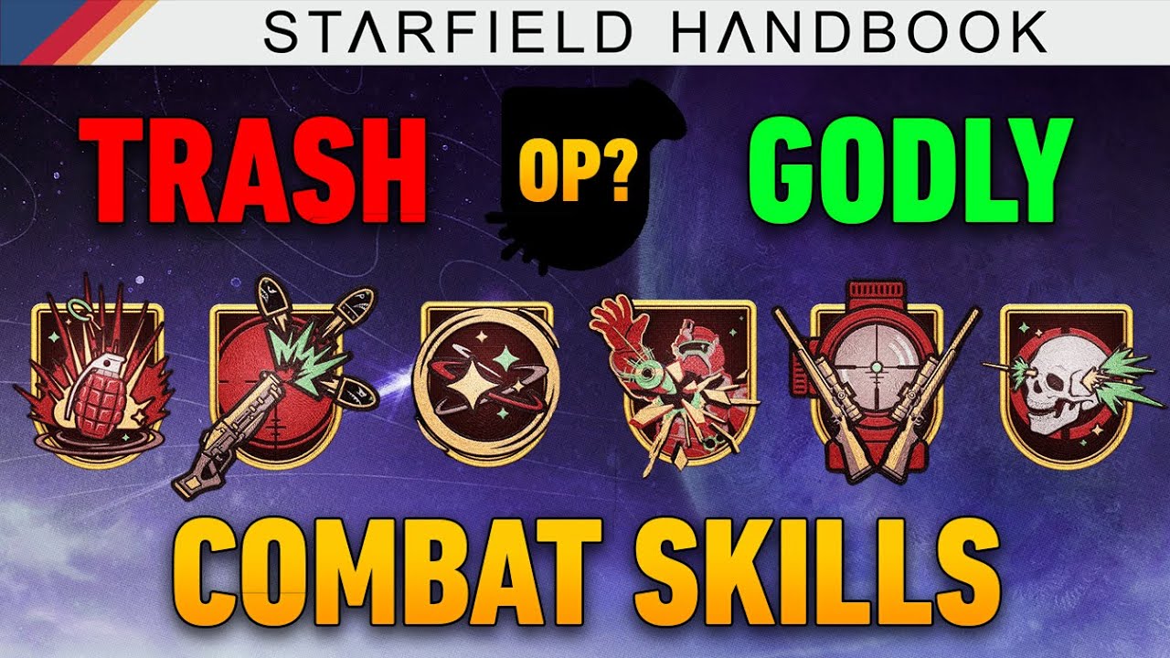 Starfield's Most BROKEN Skill | Combat Skills Analysis & Tier List