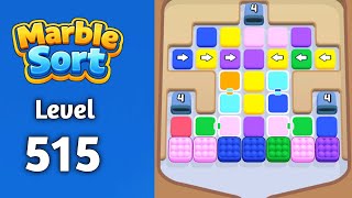 Marble sort Level 515 walkthrough solution 