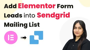 How to Add Elementor Form Leads into Sendgrid Mailing List