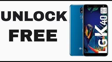 How to unlock LG K40