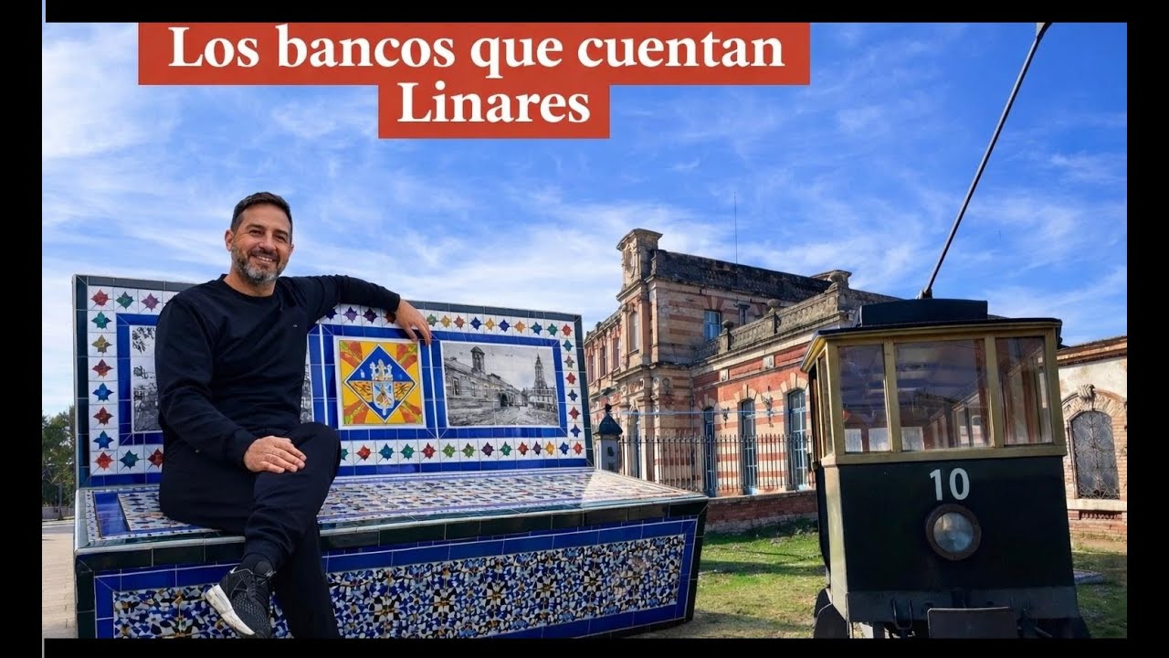 Los bancos que cuentan Linares | Estación y Paseo de Linarejos