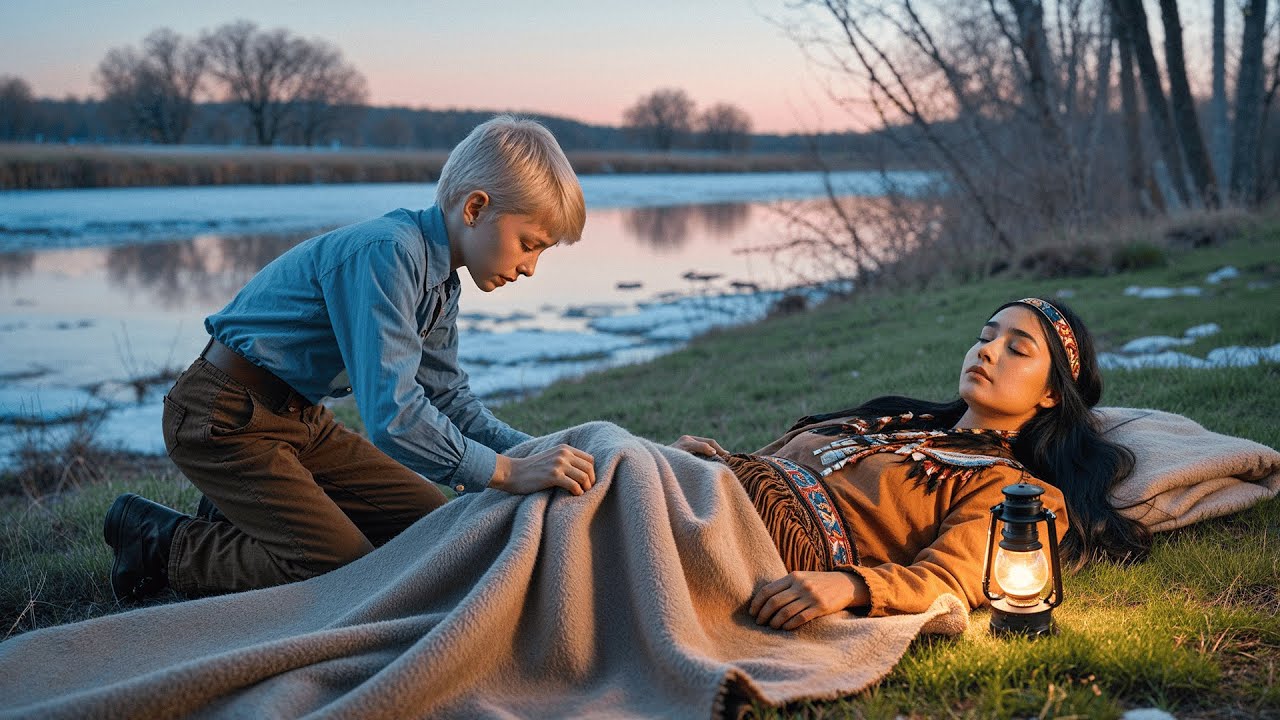 Niño Dio Su Manta a una Niña India Moribunda — 700 Guerreros se Formaron Fuera de Su Granero