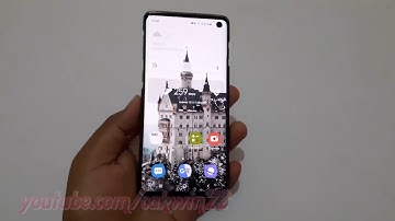 Samsung Galaxy S10 : How to add or remove Window animation scale in Quick settings (android pie)