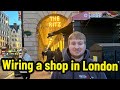 Electrician tv electrifies central londons shop wiring with a spark of excitement