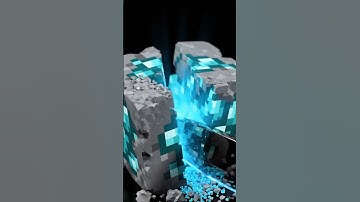 Minecraft Diamond Block Slicing ASMR