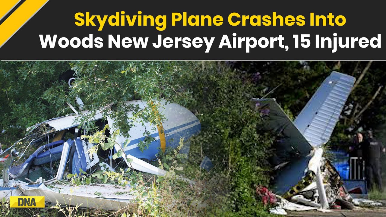US News: Skydiving Plane With 15 On Board Goes Off New Jersey