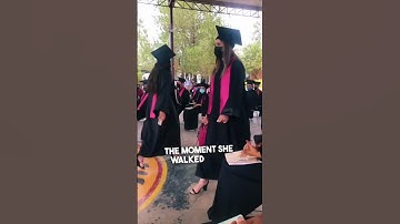 Thumbnail of She walked the stage with her baby boy at her college graduation 👏