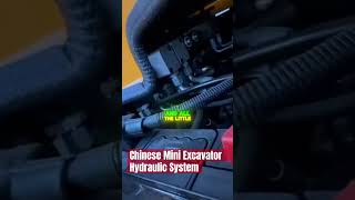 Chinese Mini Excavator Hydraulic System #miva #agrotk