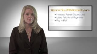 Preparing for Retirement Part Two Repaying Your Retirement System Loans Update 6