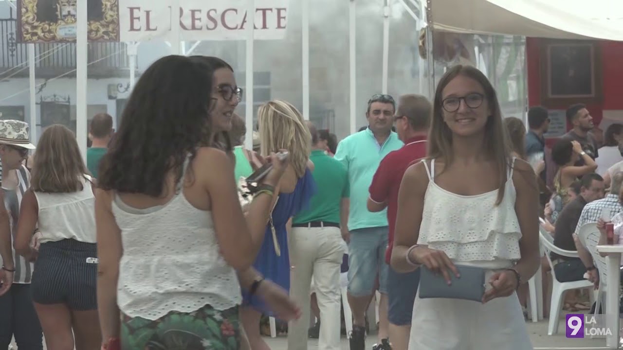 Feria de Baeza 2018 · Ambiente feria de día